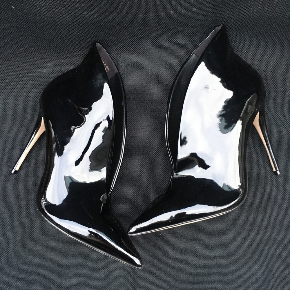 Aldo Black Patent Heels - Brand New